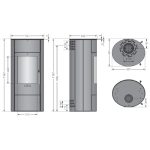 Kaminofen Oranier Polar W+ 2.0 | 6,5 kW – Bild 3