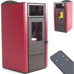 Apex Pelletofen 9,5 kW - Rot