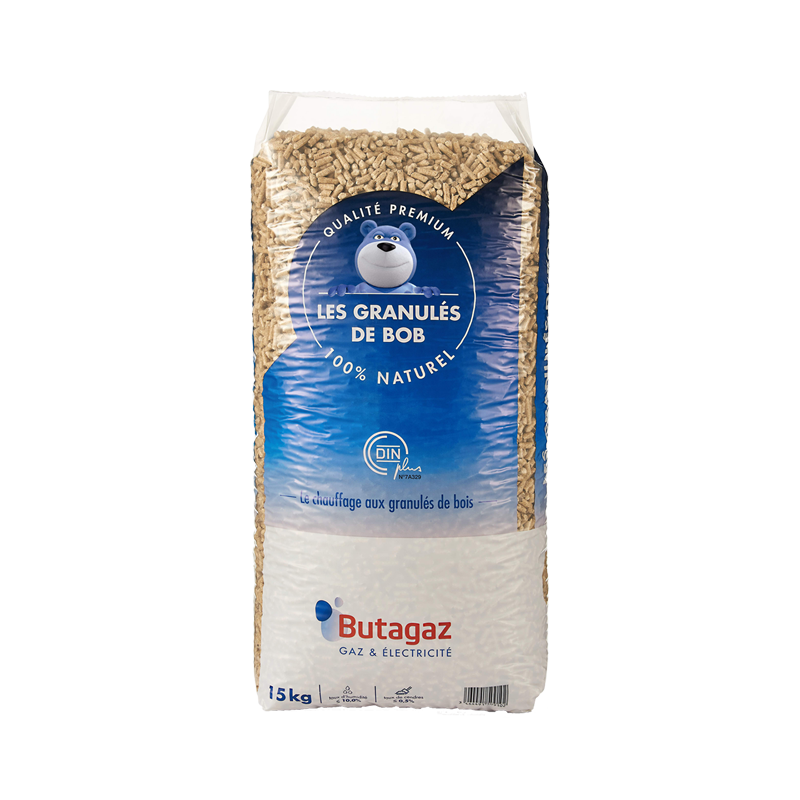 granules-de-bois-butagaz-66-sacs-de-15kg.png Butagaz Holzpellets, 66 Säcke à 15 kg – Bild 1