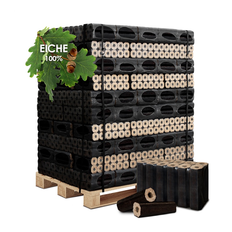 holzbriketts-pinikay-palettenware-960kg-titelbild-3.jpg Eichenholzbriketts Pini&Kay Palette 960 kg – Bild 1