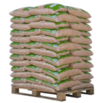 Din Pellets – Palette mit 65 Säcken à 15 kg